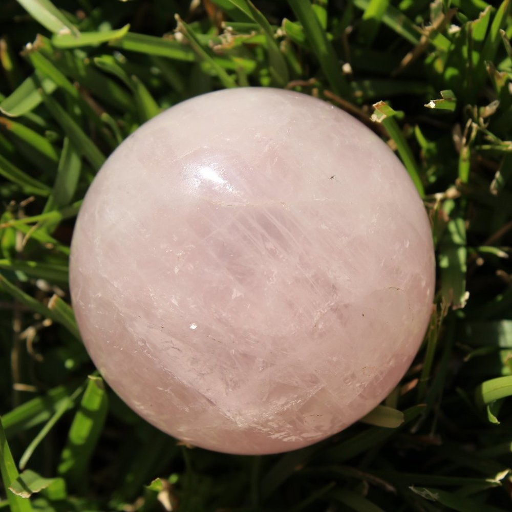 Madagascar Rose Quartz Sphere